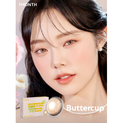 Ann365 1month – Butter Cup Beige椿日啡 月拋 2片裝  Ann365 1month – Butter Cup Beige椿日啡 月拋 2片裝